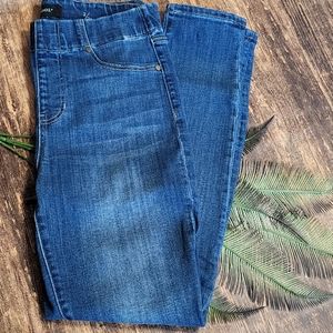 Liverpool Pull On Skinny Crop Denim